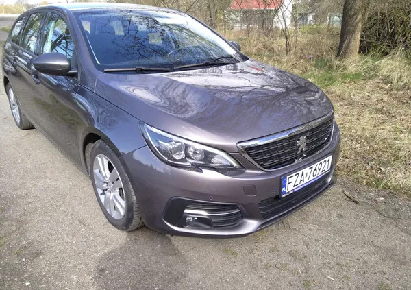 samochody osobowe Peugeot 308 cena 50900 przebieg: 115000, rok produkcji 2020 z Żary